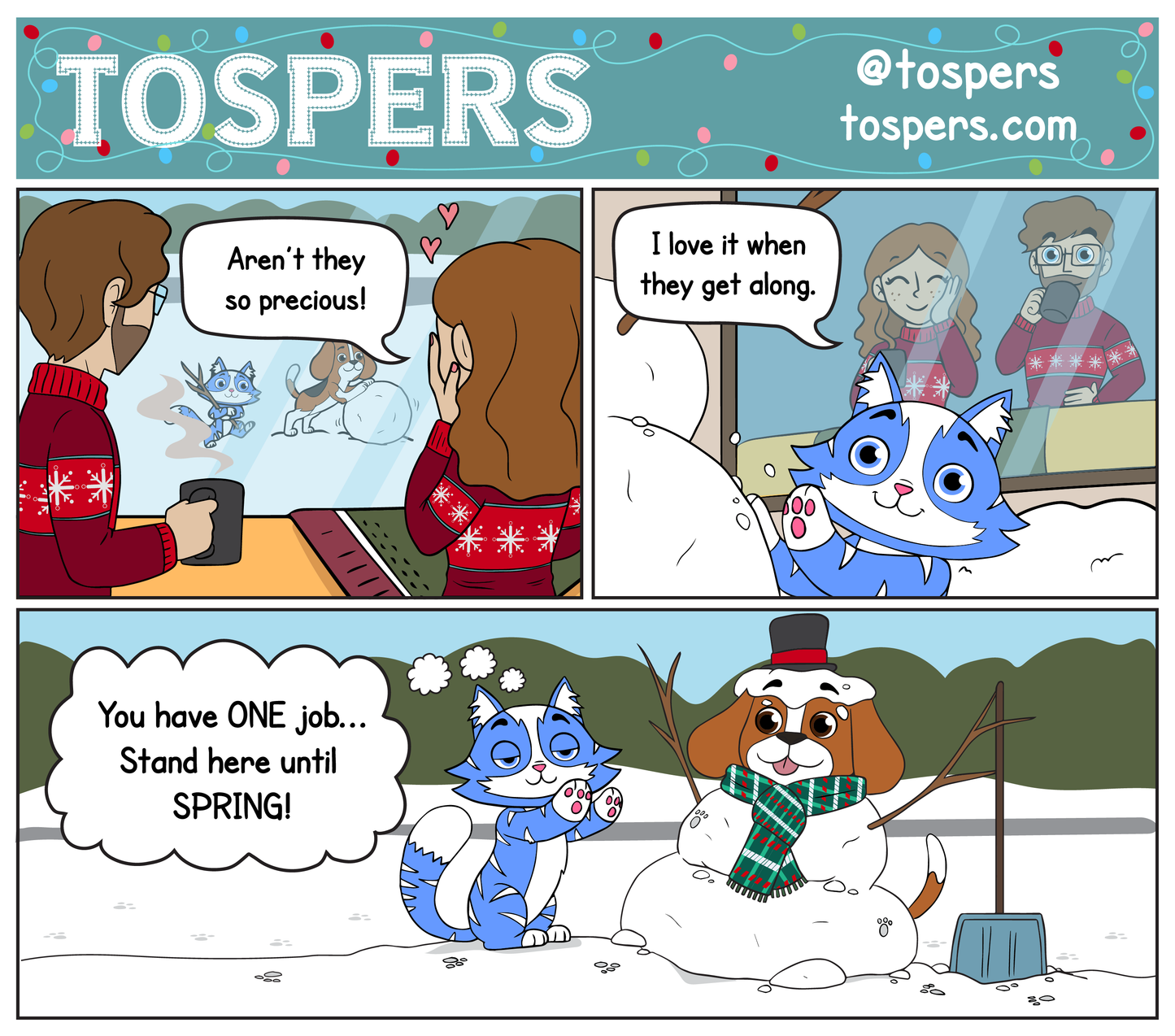 Tospers Goes to Church