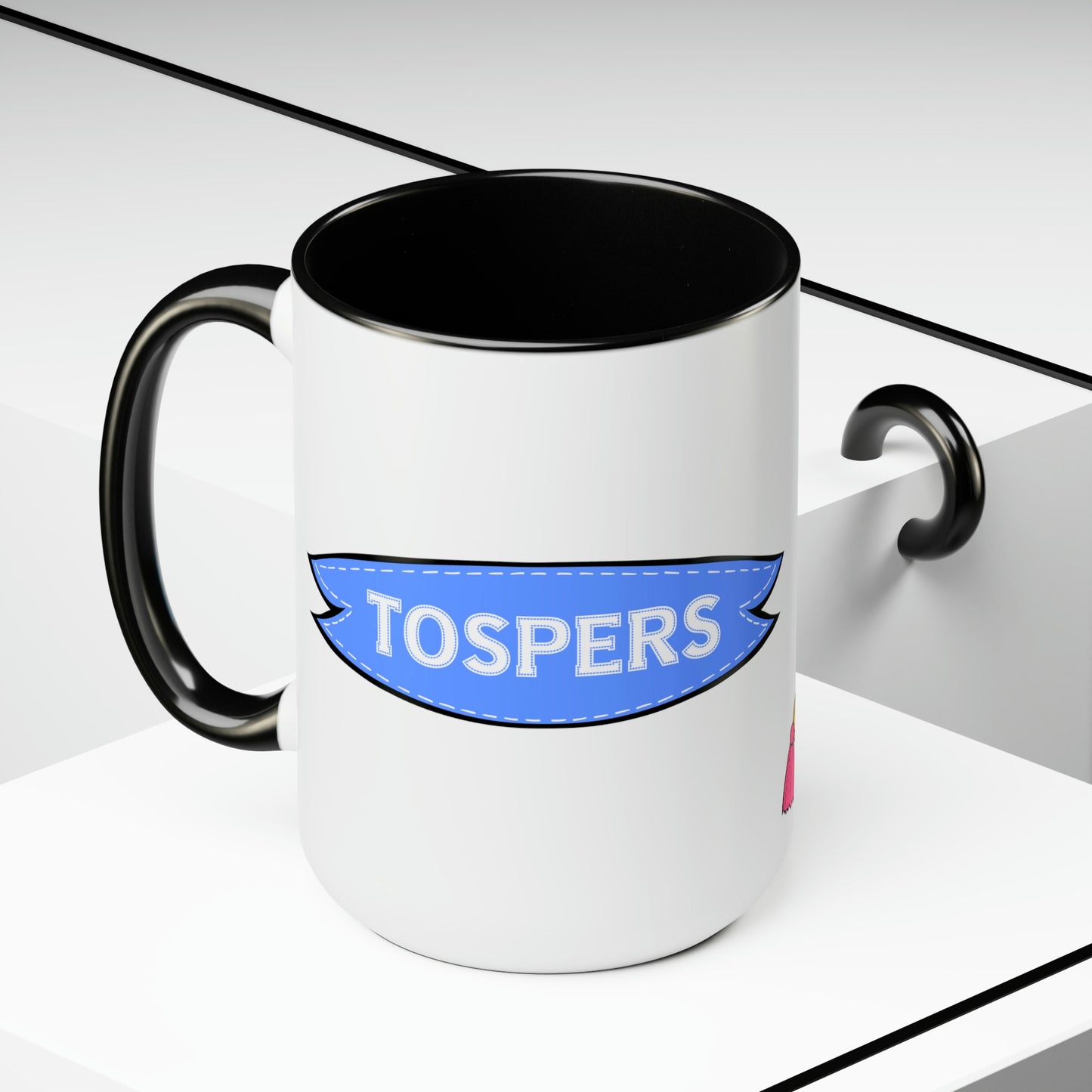 Tospers Premium Coffee Mug, 15oz