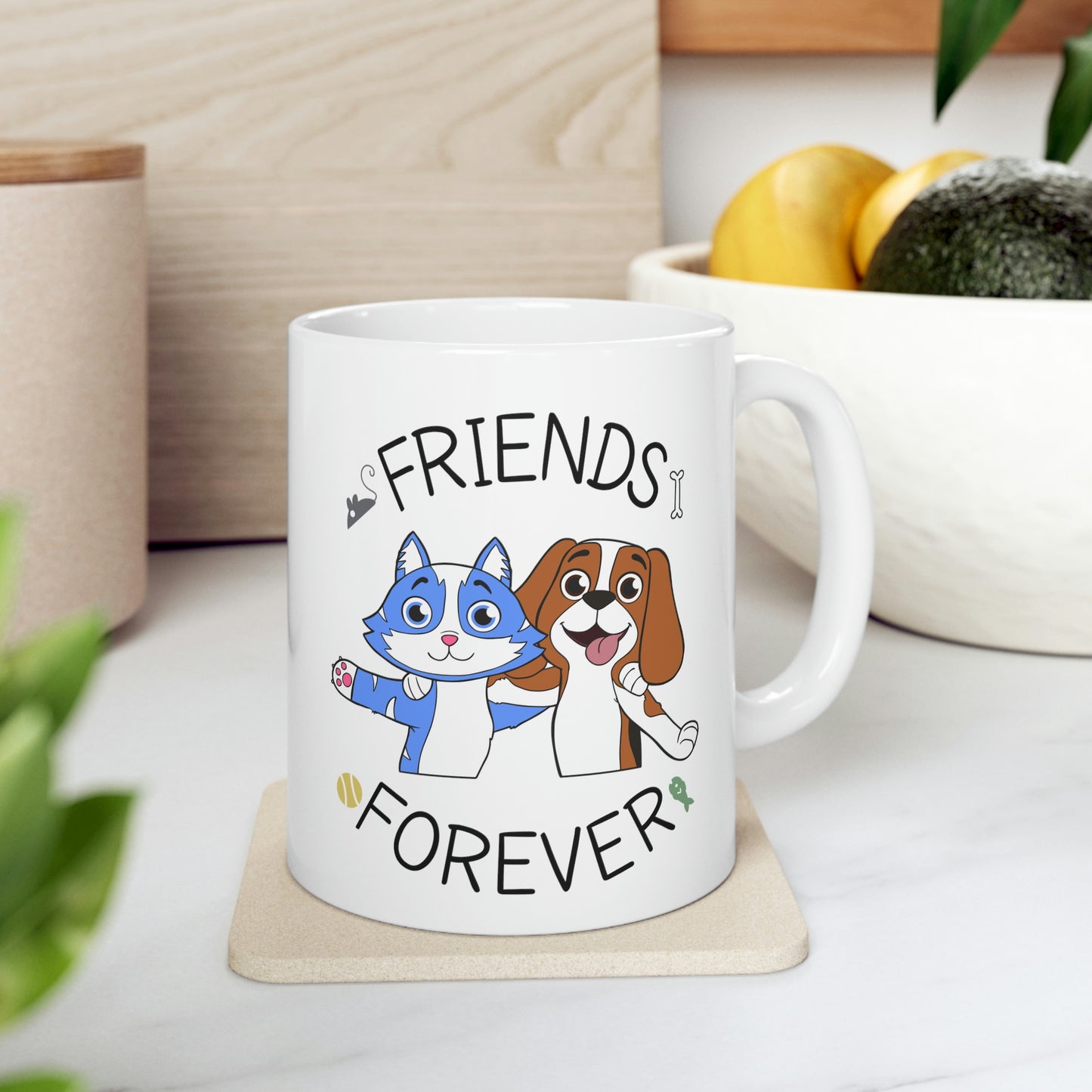 Friends Forever Ceramic Mug 11oz